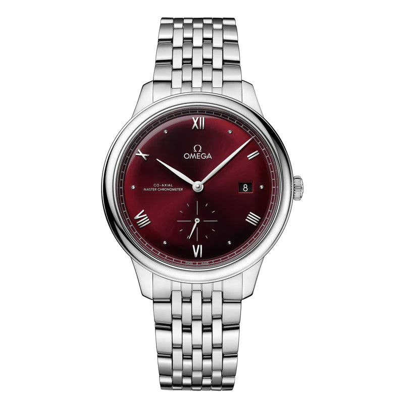 Omega Deville Prestige Burgundy 41mm