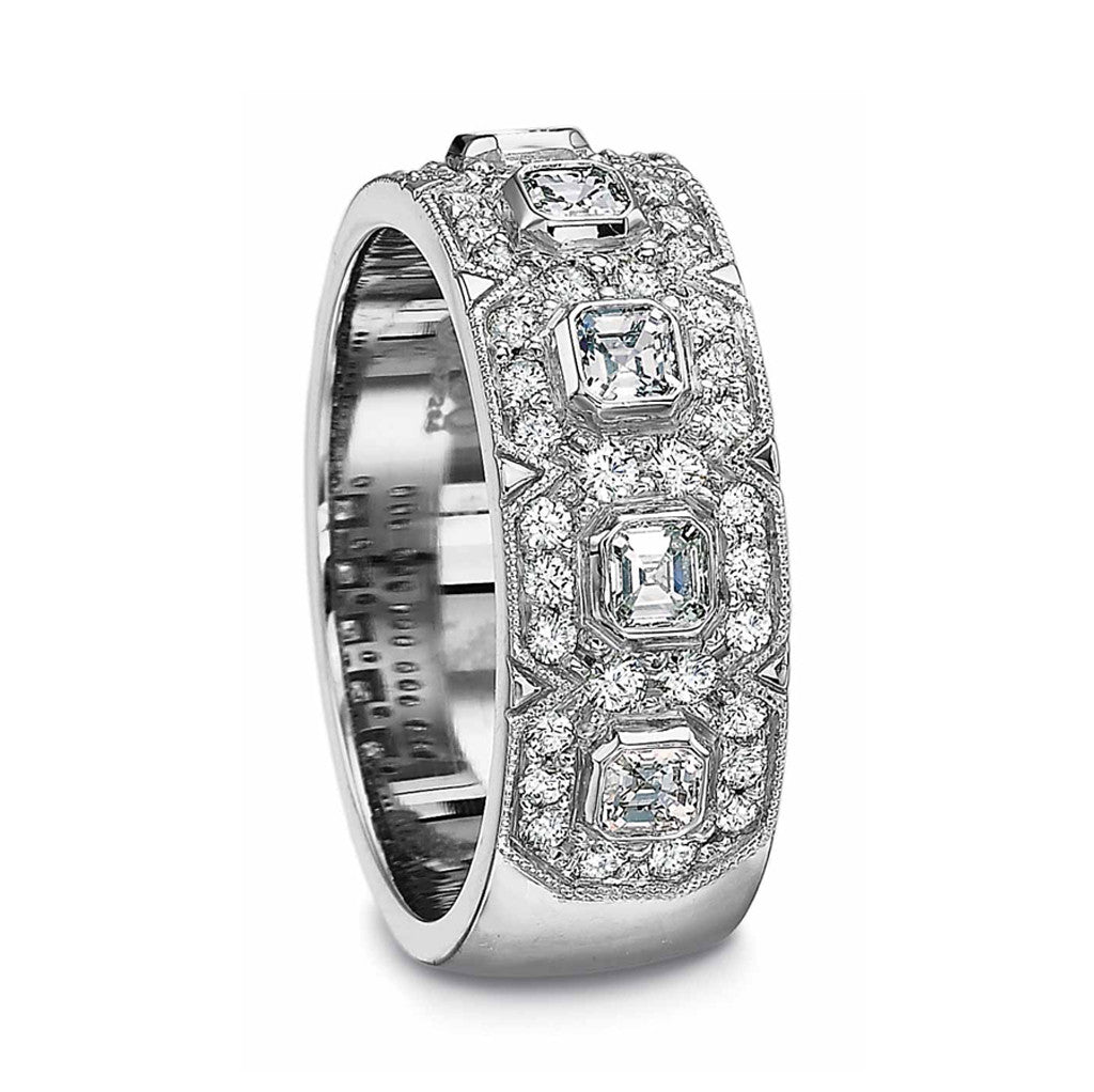 Elegant Diamond Wedding Band