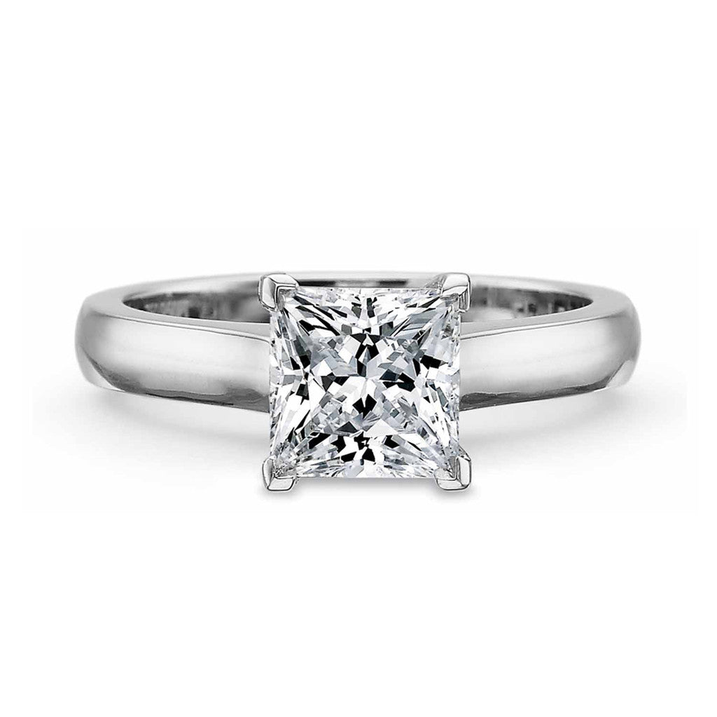 Precision Set Princess Cut Solitaire