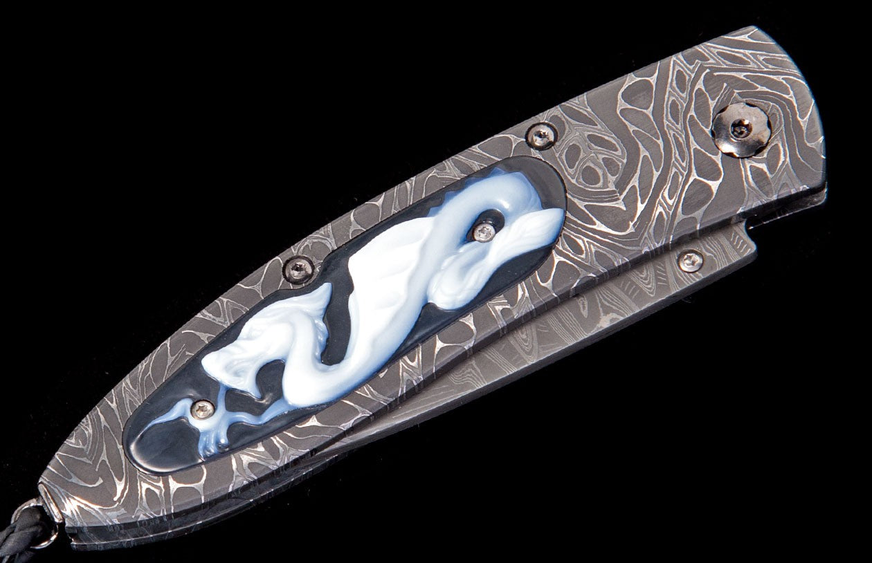 William Henry 'Mist' mokume gane pocket knife