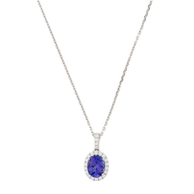 Classic Tanzanite Necklace