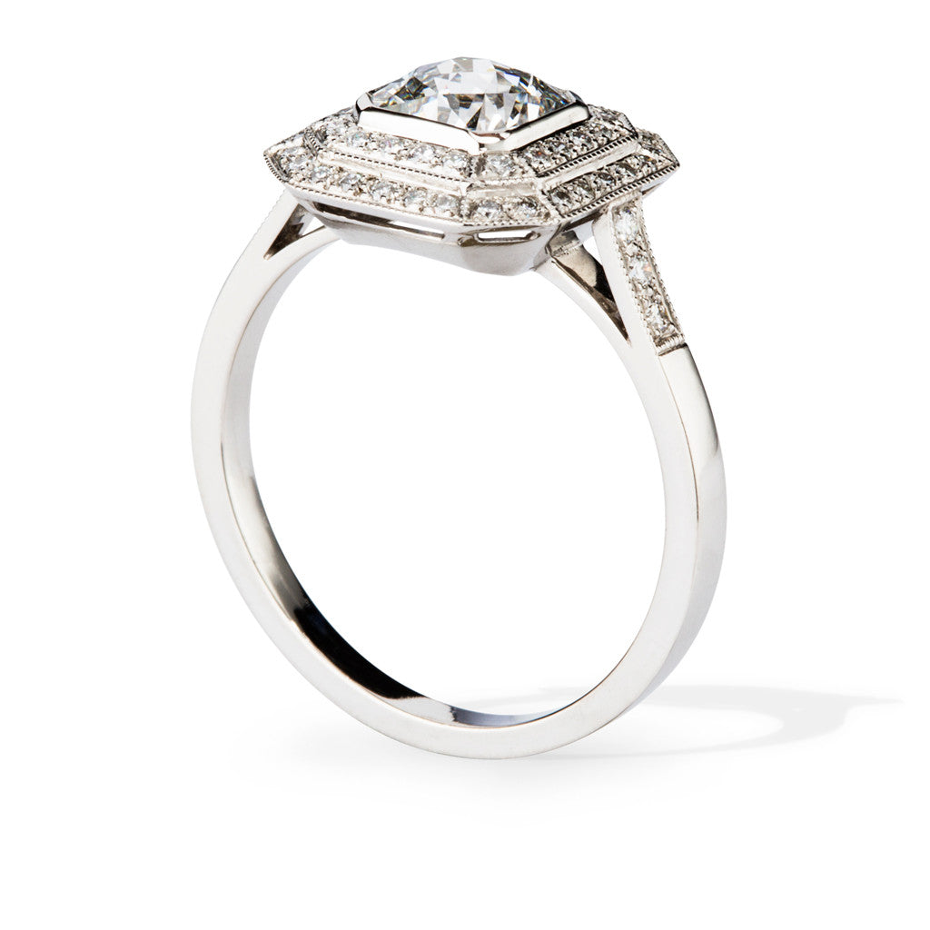 Excalibur Diamond Engagement Ring