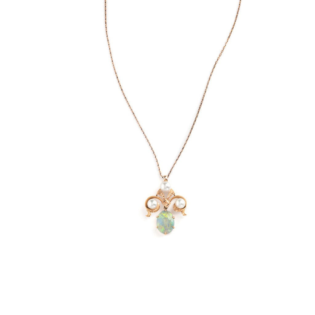 Opal 'Lily' Necklace