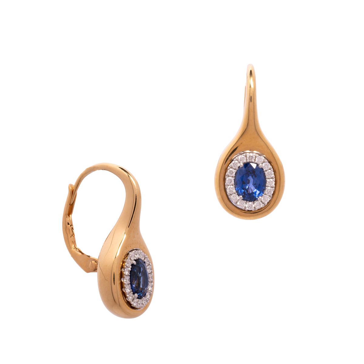 Gold Coast Sapphire Earrings