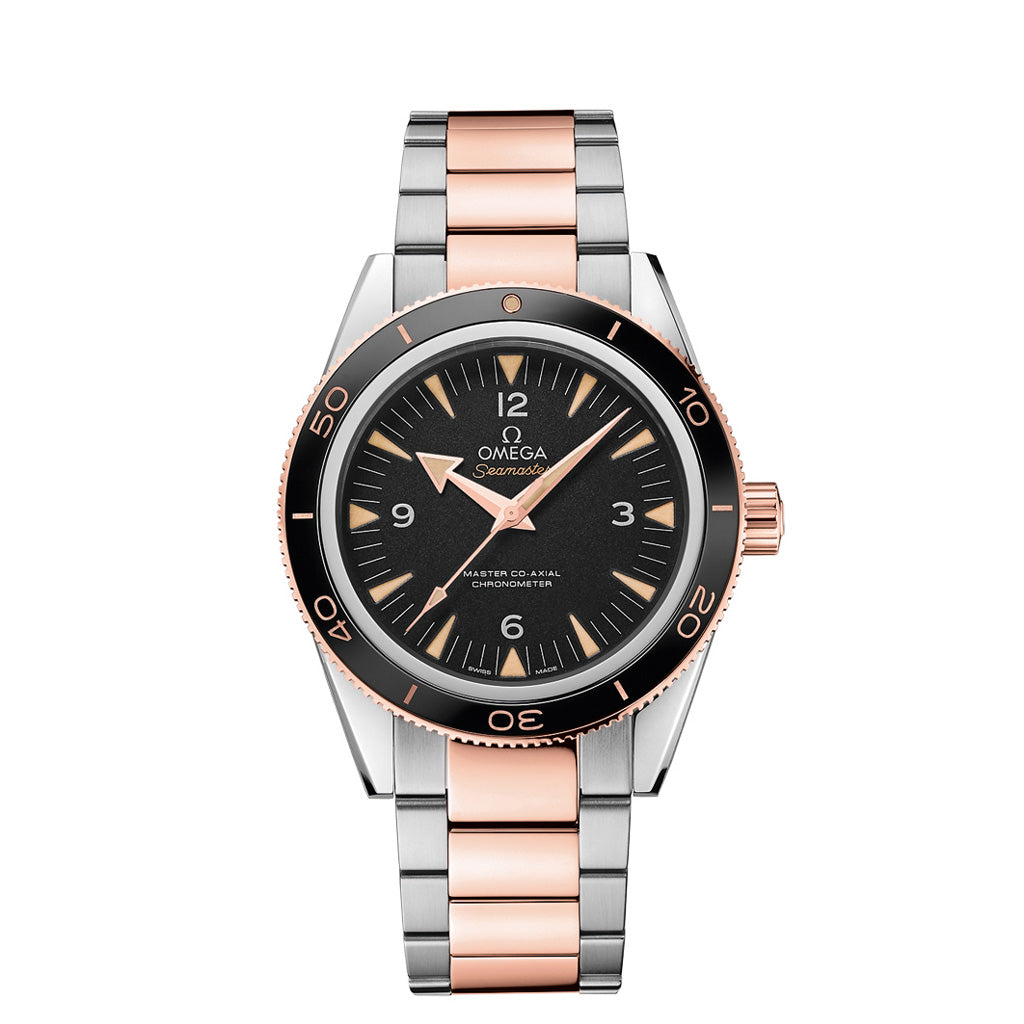 Omega Seamaster 300 in Stainless steel and Rose gold
