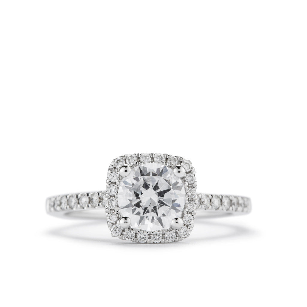 Sofia Diamond Halo Engagement Ring