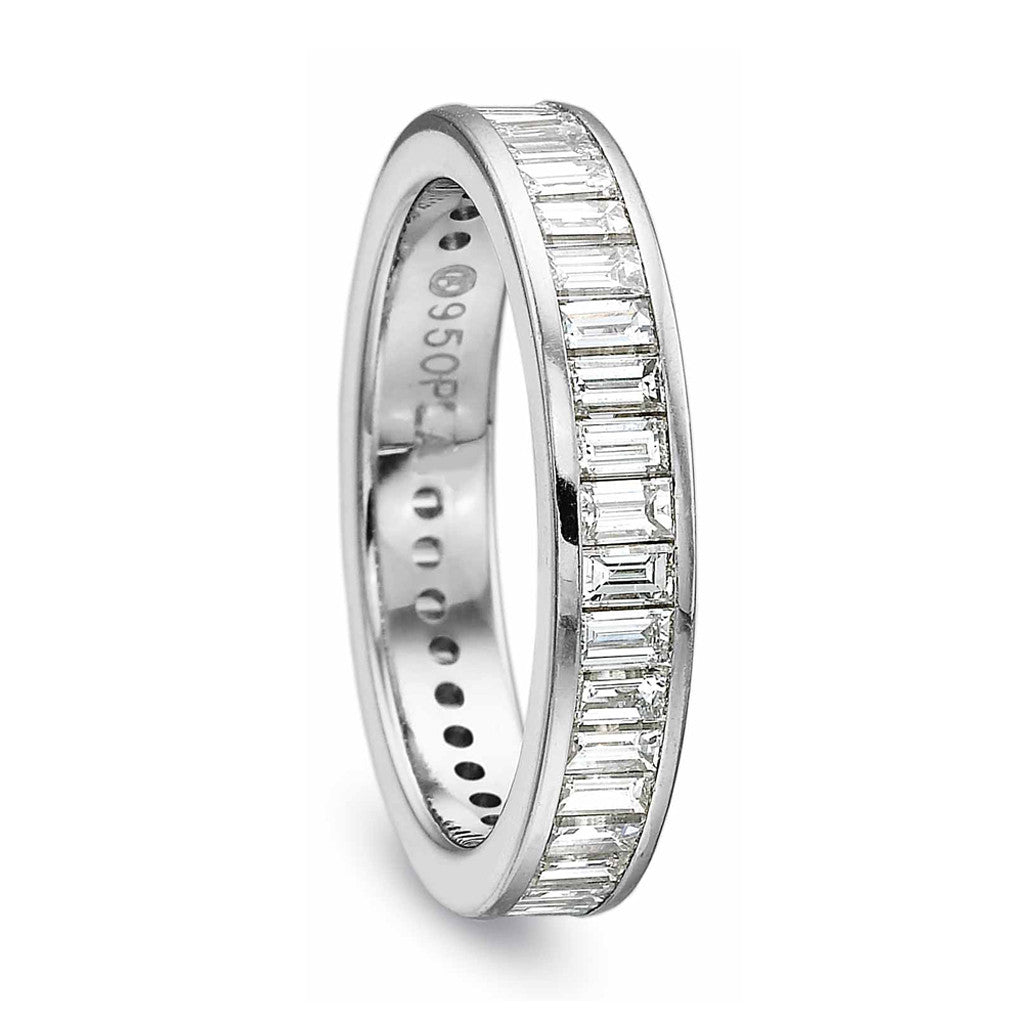Eternity Band with Channel Set Baguette Diamonds