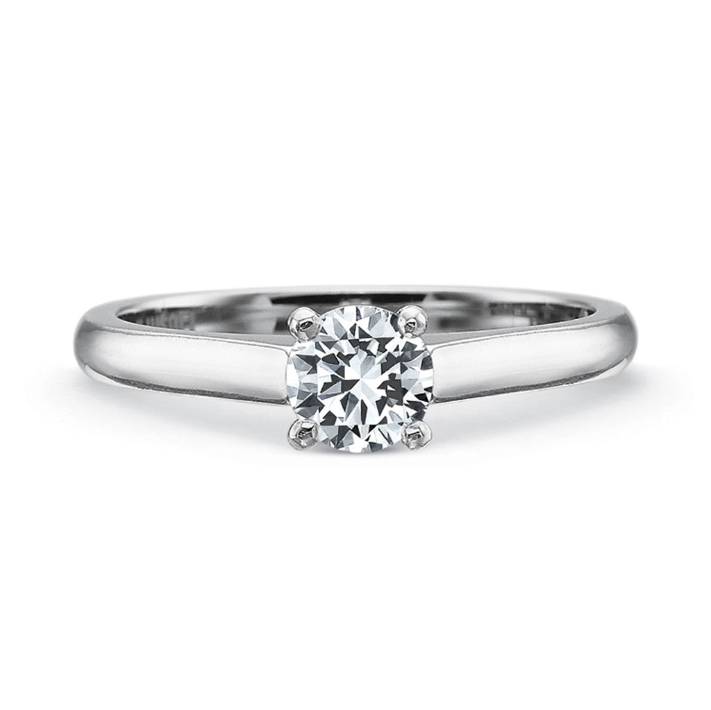 Timeless tiffany style diamond engagement ring