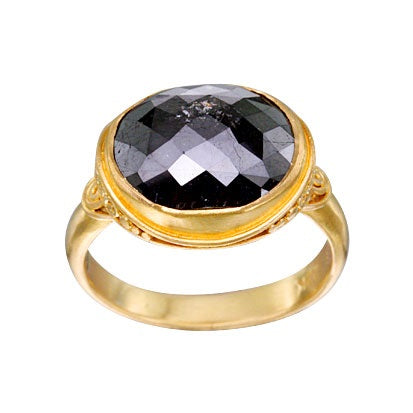 Noir Black Diamond Ring