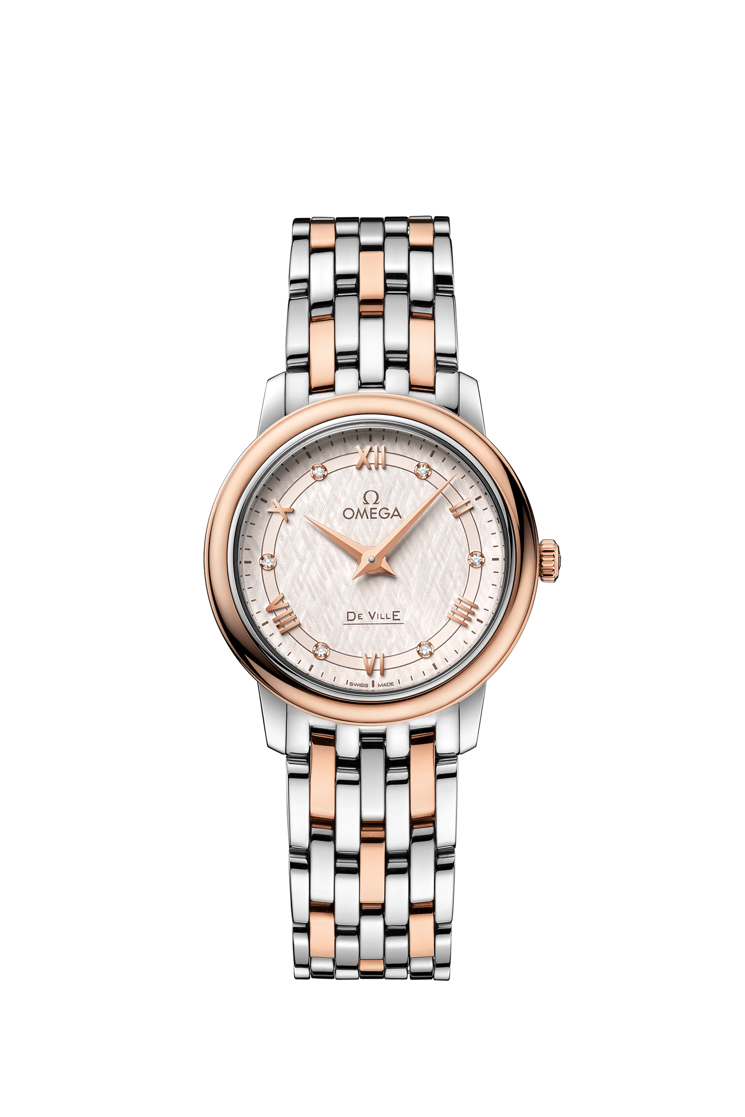 Omega De Ville Prestige Quartz 27.4 mm Two Tone 424.20.27.60.52.003