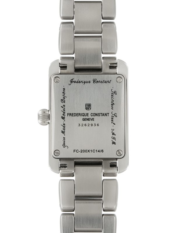 FC-200MC16B Stainless Steel Ladies Calssic Carree by Frederique Constant