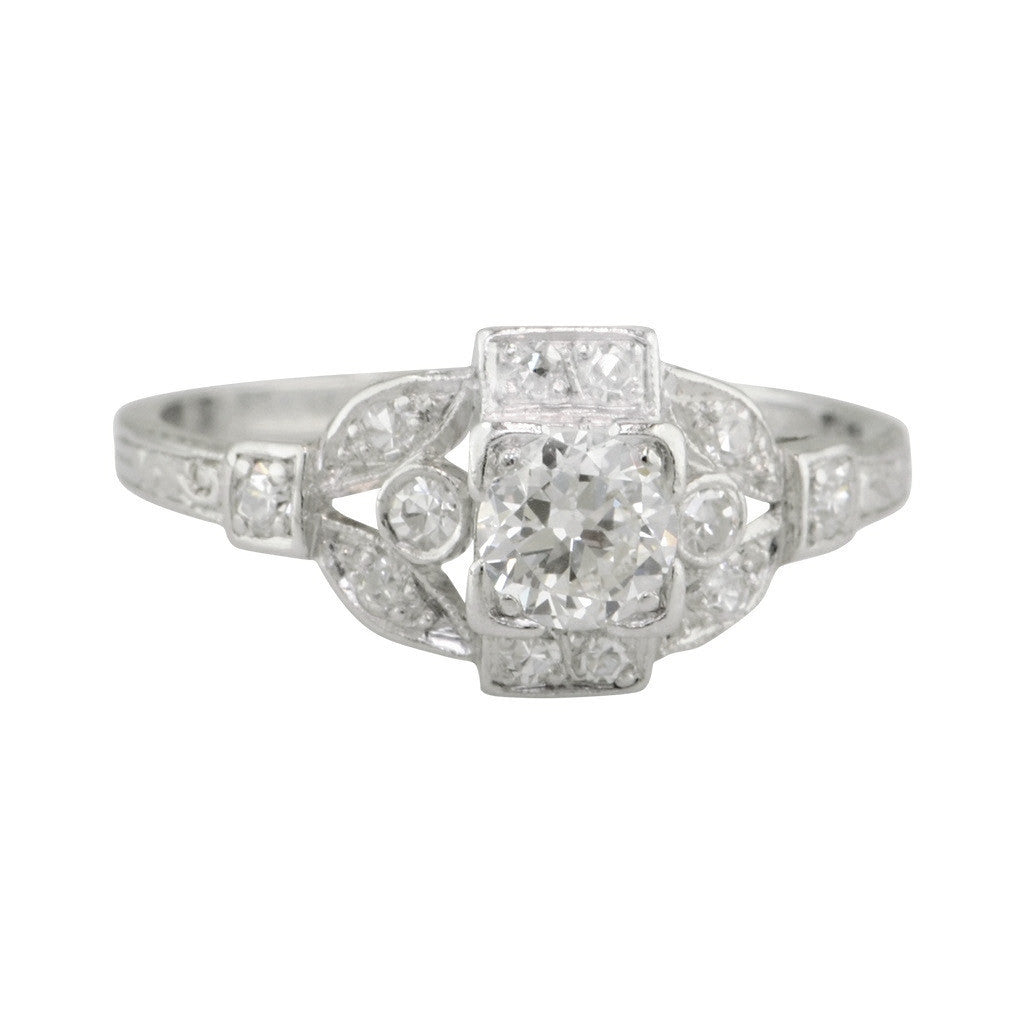Art Deco Engagement Ring 'Pippa' 