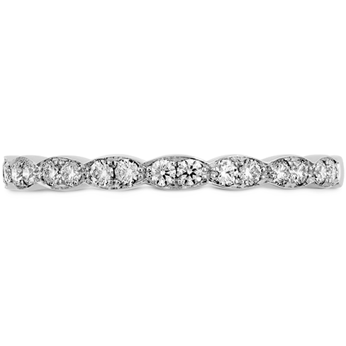 Lorelei Floral Diamond Band by Hearts on Fire