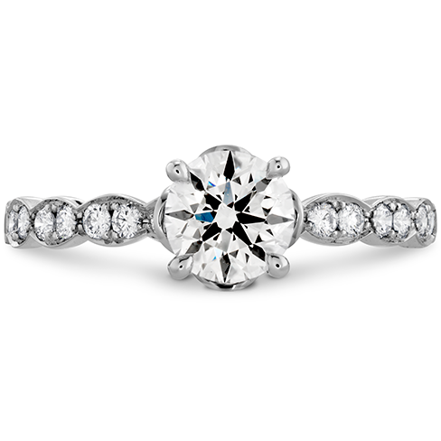 Hearts on Fire Lorelei Floral Engagement Ring