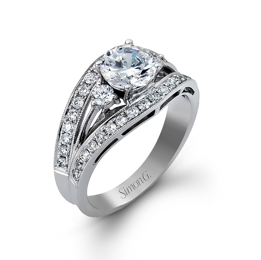 Simon G 'Ash Grove' Engagement Ring.