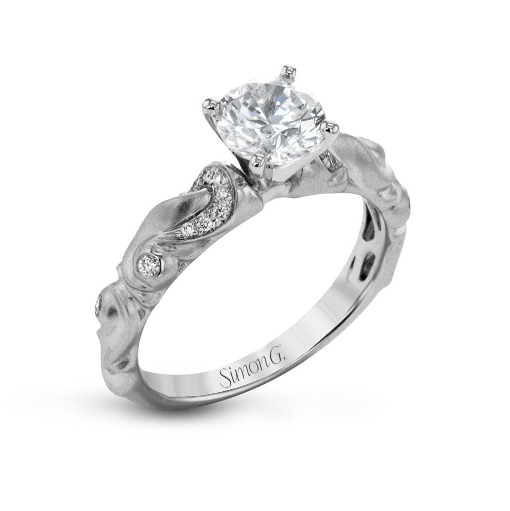 'Ice Queen' White Gold and Diamond Engagement Ring by Simon G