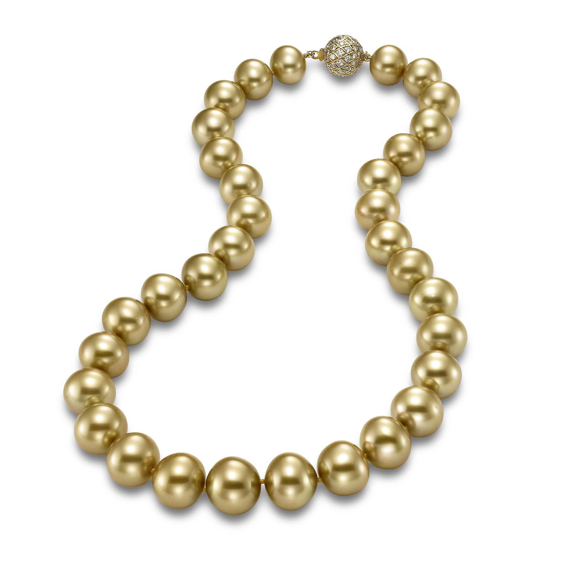 Golden South Sea Pearl Stand