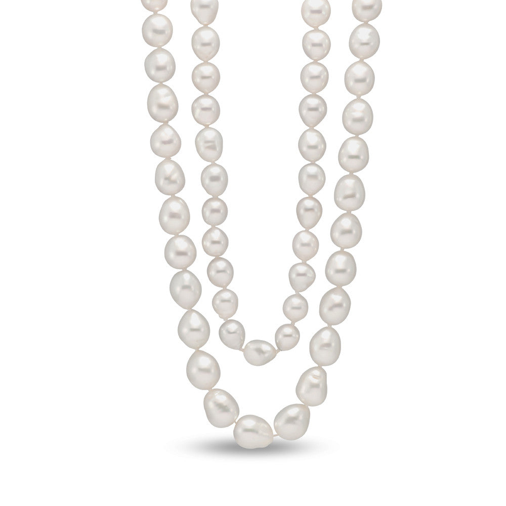 Pearl Necklace of South Sea Baroque Pearls by Mastoloni