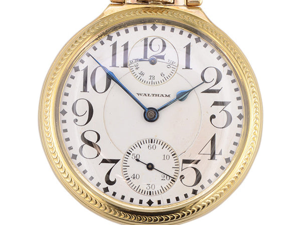 Waltham Vanguard 23j Pocket Watch - Smith and Bevill Jewelers