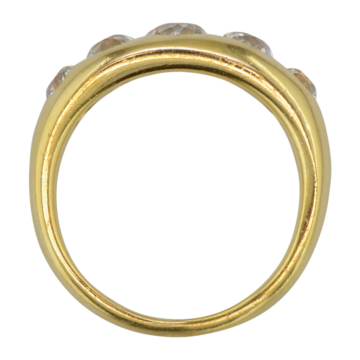 Antique Diamond Five Stone Band 'Rexburg'