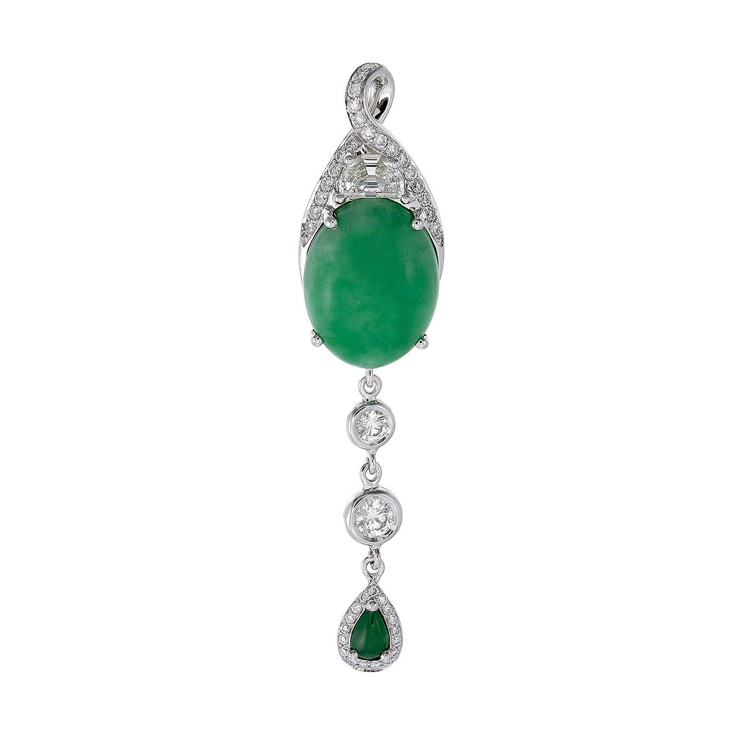 Gatsby Jade Pendant