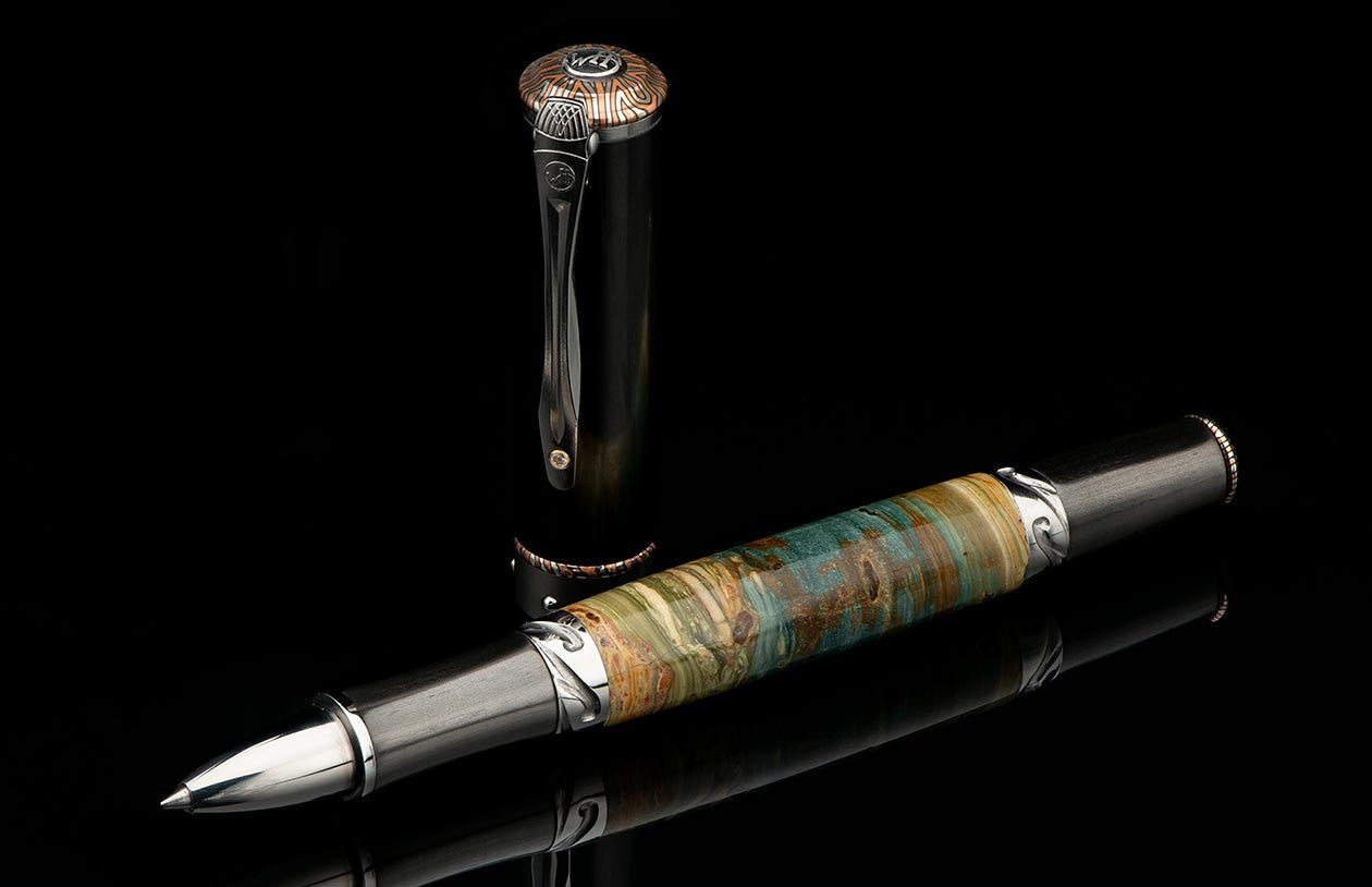 William Henry Limited Edition Pen of Petrified Wood